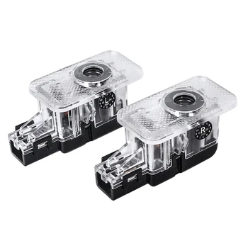 

2PCS Car Door LED Logo Laser Projector Lights For VOLVO S80 S60 S80L S60L V60 V40 XC60 XC90 Ghost Shadow Welcome Lamp