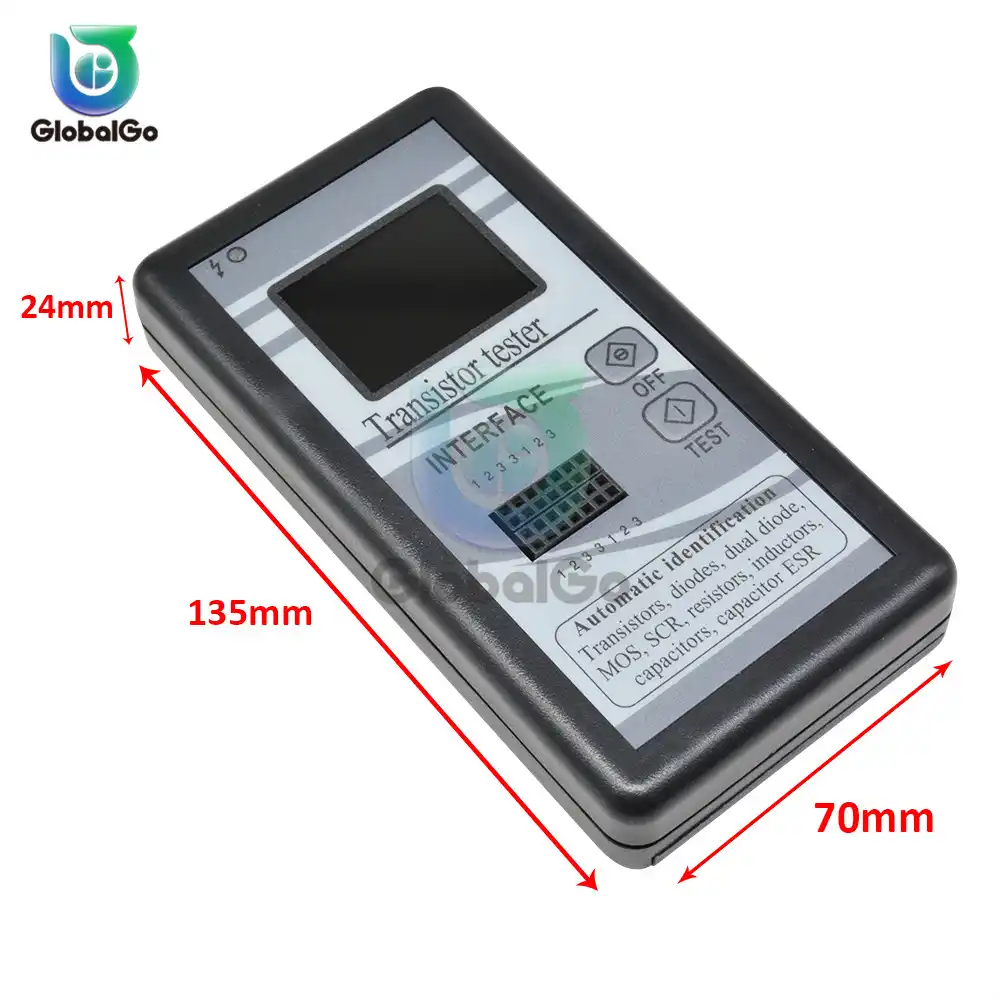 Liseng M328 Multi-Purpose Transistor Tester Diode Resistor Esr Capacitance Meter Portable New Component