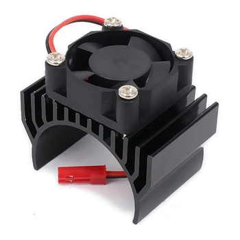 

Heatsink Motor 540 550 with Fan Cooling Head Vent Top 6v JST Alloy Aluminum for 1/10 RC Hobby Model Car 1Pcs