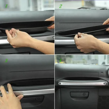 

Black Armrest Co-pilot Storage Box Car Auto Handle Organizer Equipment