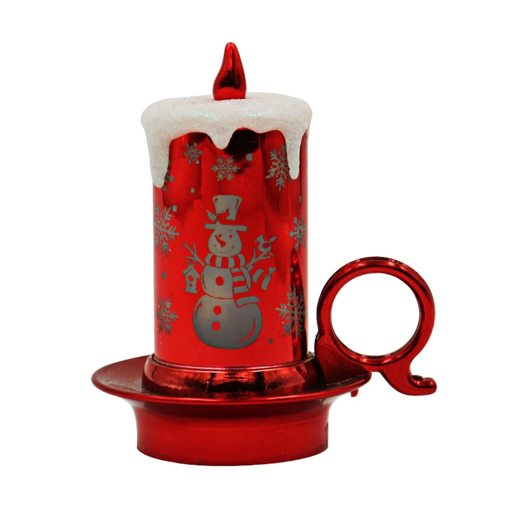 

12pcs Holiday Candle Light Acrylic LED Electronic Gifts Night Party Romantic Table Home Wedding Christmas Decor Flameless