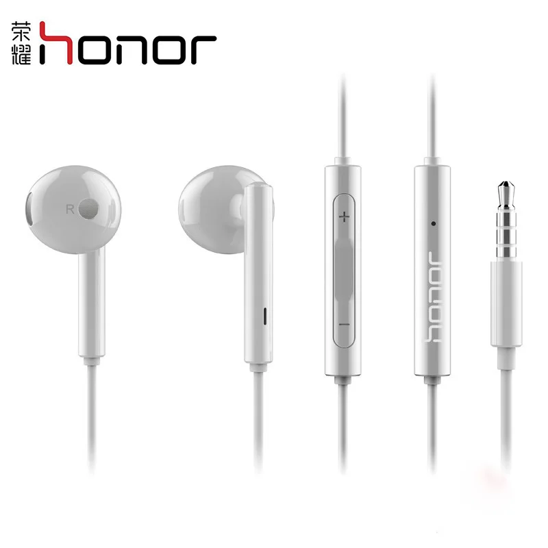 Оригинальные наушники-вкладыши HUAWEI Honor AM115 + микрофон с дистанционным управлением