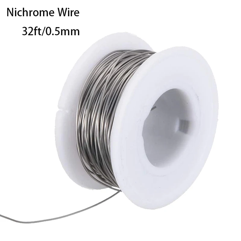1pcs 10m 32ft Nichrome Wire Dia 0.5mm A1 Heating 24 Gauge AWG Roll 5.551Ohm/m Resistance | Обустройство дома