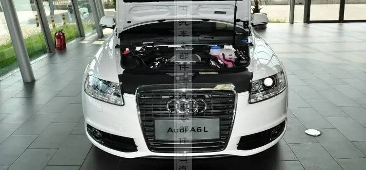 Для 06-11 audi A6L крышка фары A6 фары A6L Прозрачная крышка стеклянная лампа оболочки лампы оболочки 2 шт