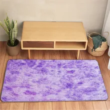 Шифрование утолщение ковер мягкий и удобный одеяло пестрый Галстук окрашенный градиент ковер гостиная длинные волосы моющийся Мат