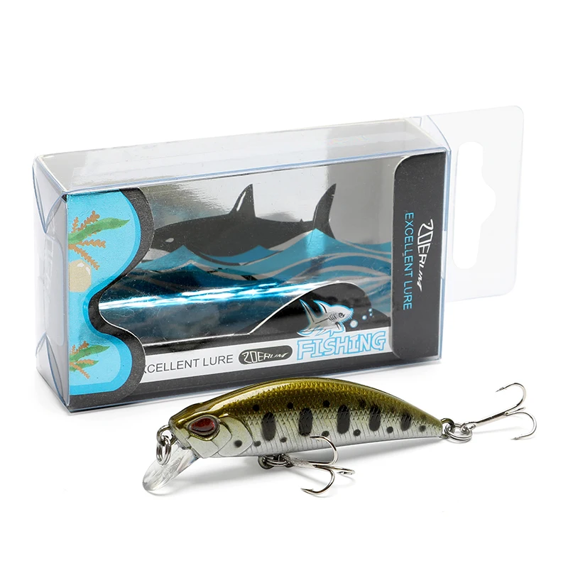 Рыболовные приманки наживки глубокий Троллинг dw63 Minnow Pesca погружающиеся в коробку