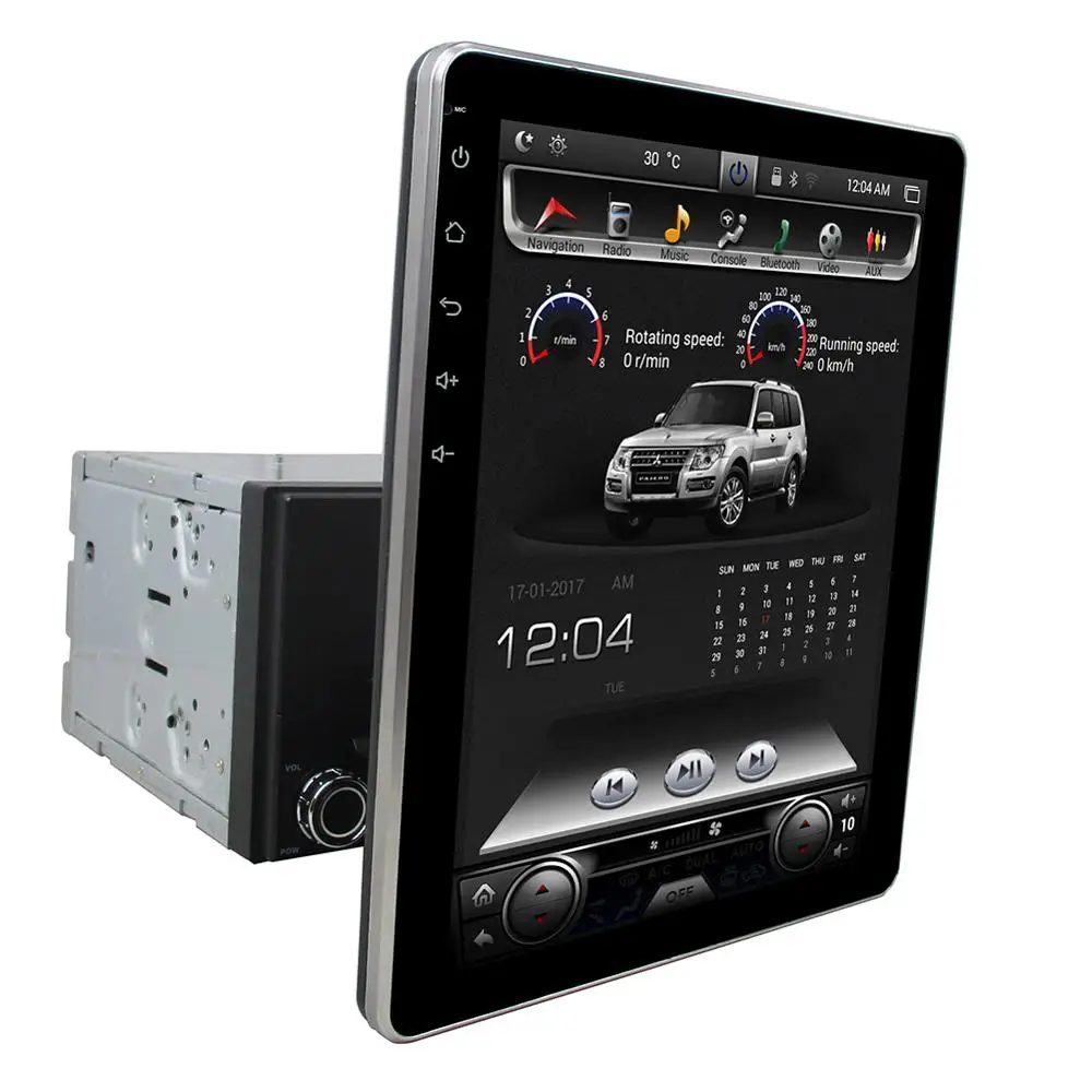 Carbar 9," Tesla стиль Android 8,1 автомобильный DVD gps радио плеер