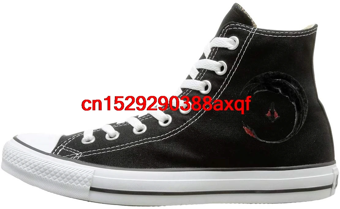 

Women Men Sports Shoes Casual Shoes Daily How to Train Your Dragon Print High-top Flat Canvas Shoes Fashion Sneakers Plus