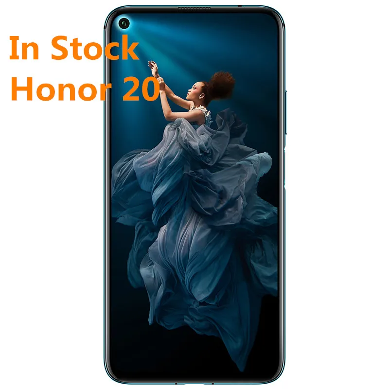 

New Honor 20 Smartphone 6.26 inch Full Screen Kirin 980 Octa Core 3750mAh SuperCharge GPU Turbo 3.0