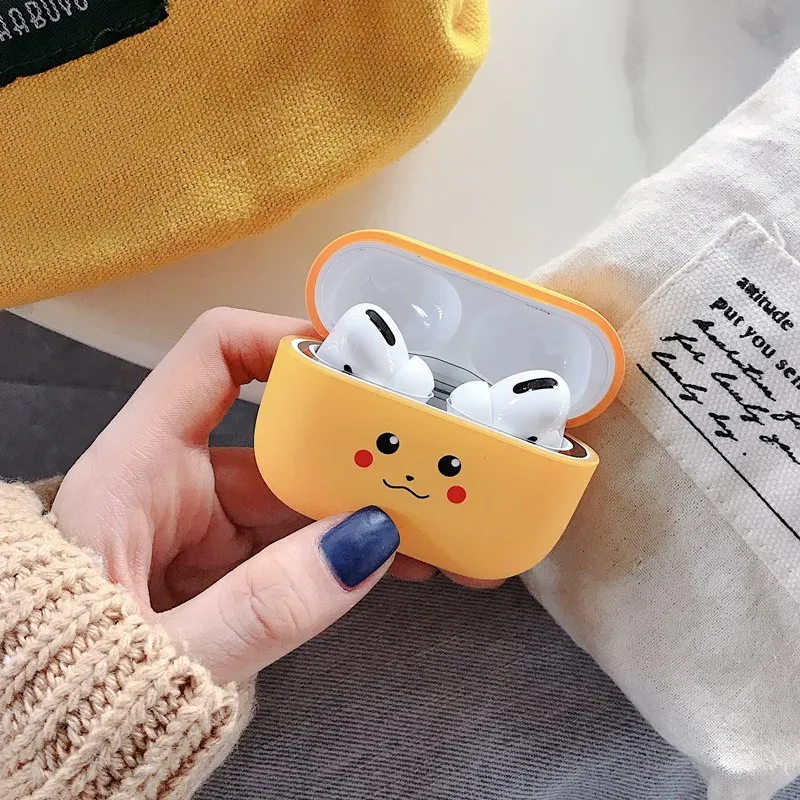 E1 Мультяшный силиконовый чехол для Airpods Pro, чехол, беспроводной Bluetooth чехол для airpod 3, чехол для Apple Air Pods, Fundas Coque - Цвет: E1