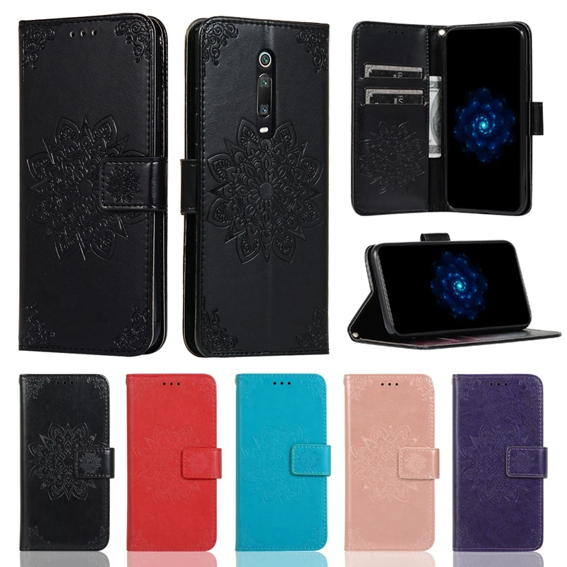 

Flower Wallet Leather Case For XiaoMi Mi A2 A1 5X 6X Mi9 SE Case Flip Cover For RedMi Note 7 Note6 Note5 RedMi7 7A 6 6A GO Cases