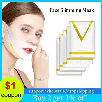 

V Shaped Face Lift Mask Lifting And Firming Skin Reduce Double Chin Tape Neck Face Lifting Mask