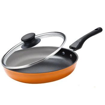 

26CM Frying Pan Nonstick Frying Pan Frying Steak Pan No Oil Fume Pan Induction Cooker Gas Stove General Frying Pan Wok Pan