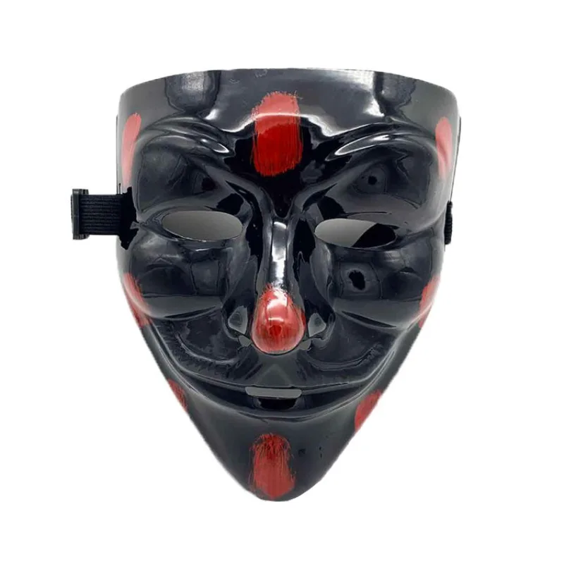 A Halloween Horror Mask PVC Hip Hop Masquerade Mask Funny Holiday Party Costume Accessories - Цвет: A