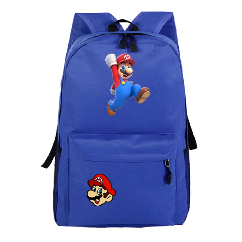 Fashion Hot Sale Super Mario Bags School Backpack Travel Shoulder Practicality Popular Pattern Schoolbag Teens School Bag