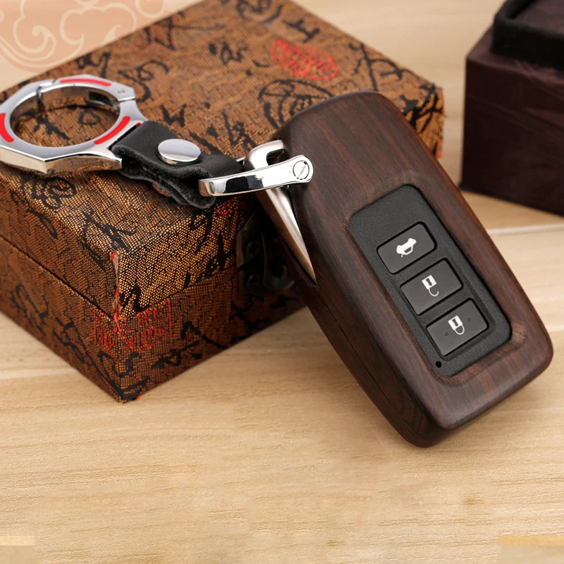 Автомобильный ключ Sandalwood подходит для Lexus RX IS ES GS GX LX NX RC 200 250 350 LS 450 H 300 H автомобильные аксессуары Автомобильный ключ автомобильный чехол стильный - Название цвета: Purple sandalwood