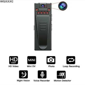 

1080P Pen Mini Camera motion detect Voice audio dv dvr Recorder Camcorder Infrared Night Vision Dictaphone Clip Small duty Cam
