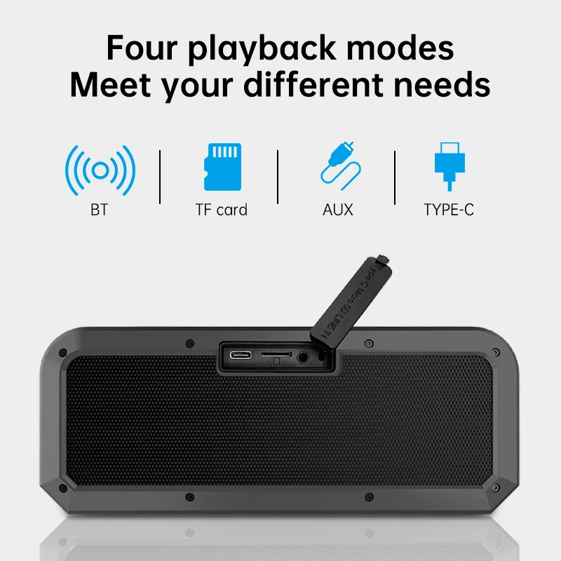 Portable Bluetooth Wireless Speaker 40W Super Bass
