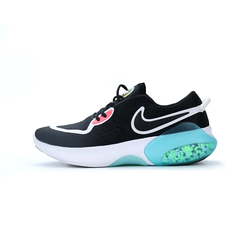 Мужские беговые кроссовки для бега от Nike Joyride Flyknit Racer с сетчатой амортизацией, повседневные спортивные кроссовки для бега, уличные кроссовки - Цвет: Бежевый