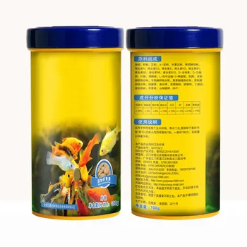 

Fish Food Tablet Spirulina Flakes Healthy Ocean Nutrition Fish Tropical Fish Food for Aquarium OrnamentalFish Pet Home Y