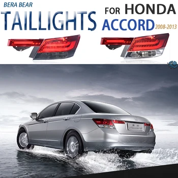 

BERA BEAR Car Styling LED Taillights For Honda Accord taillamp 2008-2013 LED light DRL+Brake+Back-up+turn signal Car Accessories