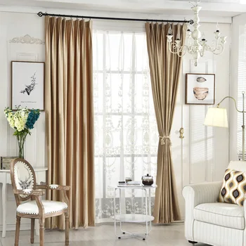

Custom Made Velvet Curtains for Living Room Dining Bedroom European Style Italian Luxury Blackout Floor Curtains Yarn