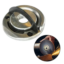 

1/2pcs M14 Thread Replacement Angle Grinder Chuck Tools Quick Clamping Release Angle Grinder Inner Outer Flange Nut Set Tools