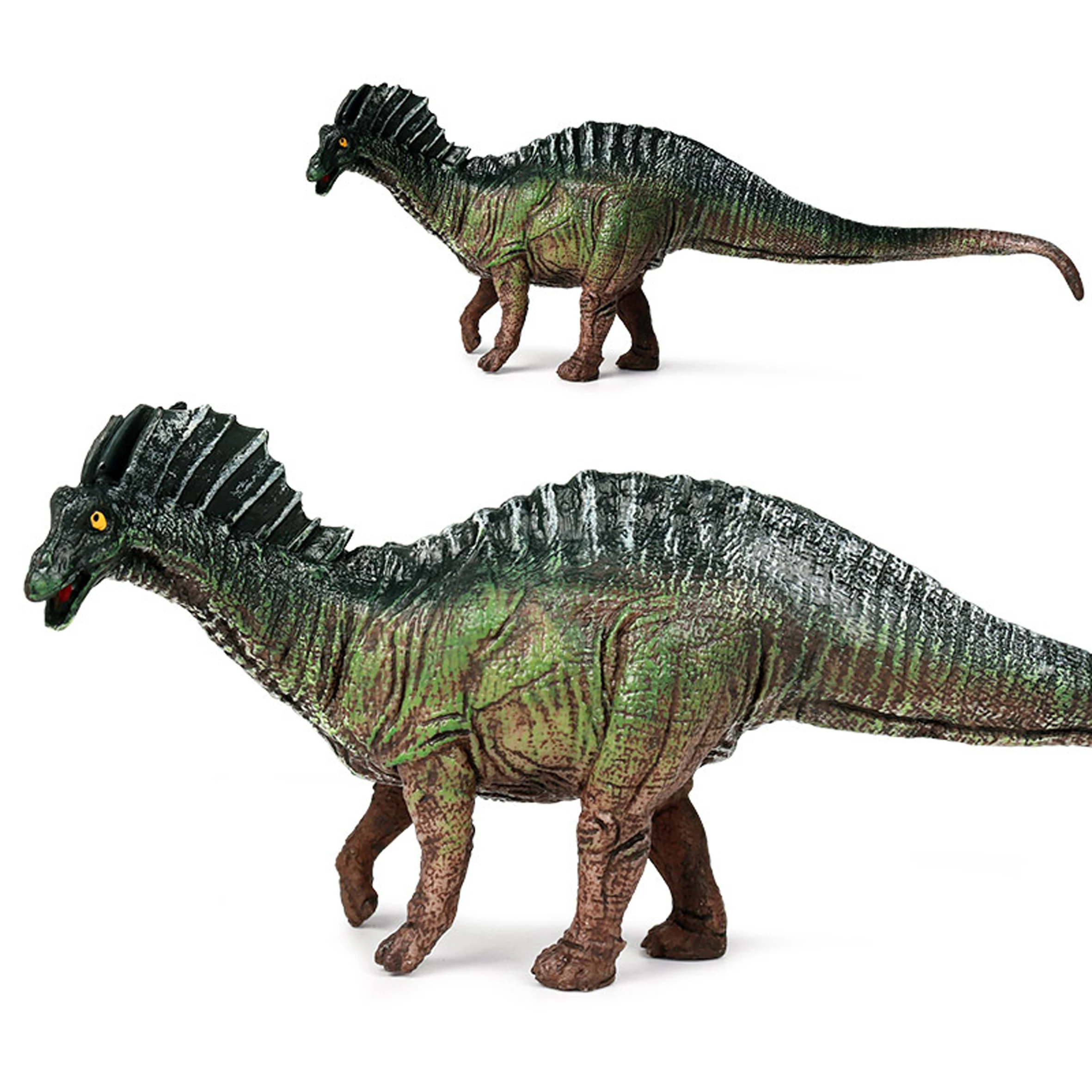 1 шт. микс модель зеленый красный Amargasaurus фигурка Популярная Настольная Декор Дети Любимый динозавр игрушки Топ Рождественский подарок для мужчин
