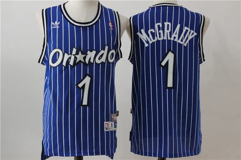 AS PICTURE Сшитые баскетбольные майки Orlando Tracy McGrady Anfernee Peny Hardaway Shaquille o' NEAL Aaron Gordon - Цвет: AS PICTURE