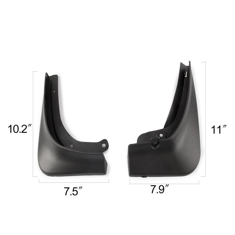 For Tesla MODEL3 Front and Rear Wheel Fender Wide Body Fender Splash Guard Kit