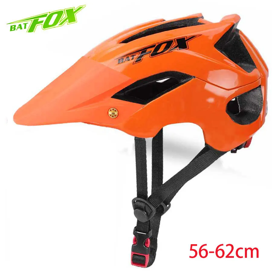 BATFOX велосипедный шлем MTB велосипедные шлемы оранжевые мужские горные защитные шлемы для верховой езды Fietshelm женские сверхлегкие уличные спортивные шлемы - Цвет: 5002-Orange-Orange