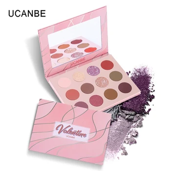 

12 Color Face Nude Makeup Matte Eyeshadow Pallete Glitter Eyeshadow Palette Eye Shadow Waterproof Pigmented Cosmetic Tool MKXJ