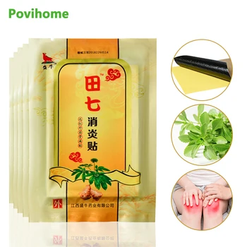 

8/16/24Pcs TianQi Arthritis Pain Patch Back Neck Muscle Sprain Herbal Medical Plaster Health Care Joints Painkiller Sticker