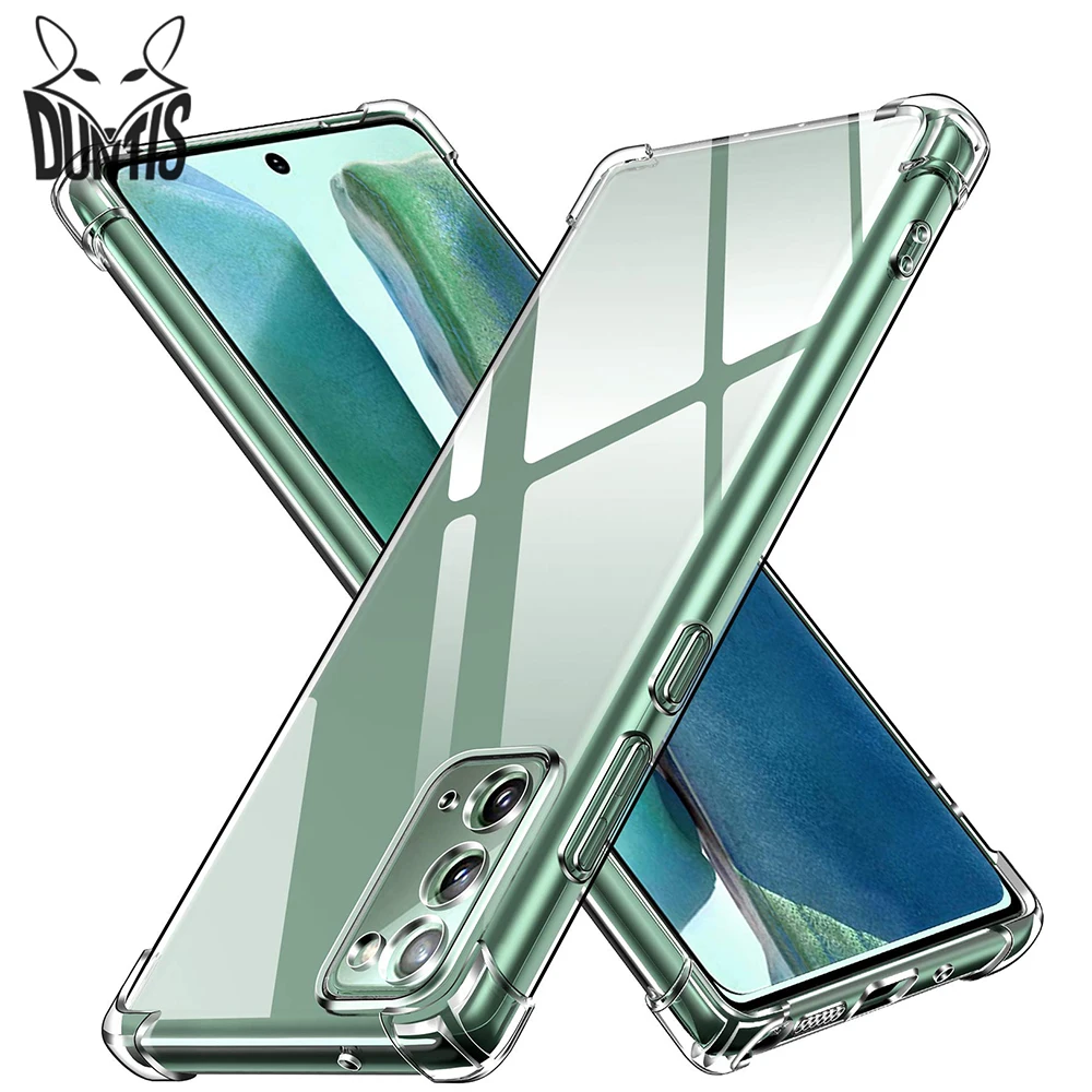 Shockproof Clear Phone Case For Samsung Galaxy Note 20 5G Soft TPU Phone Back Cover for Samsung Galaxy Note 20 Ultra 5G