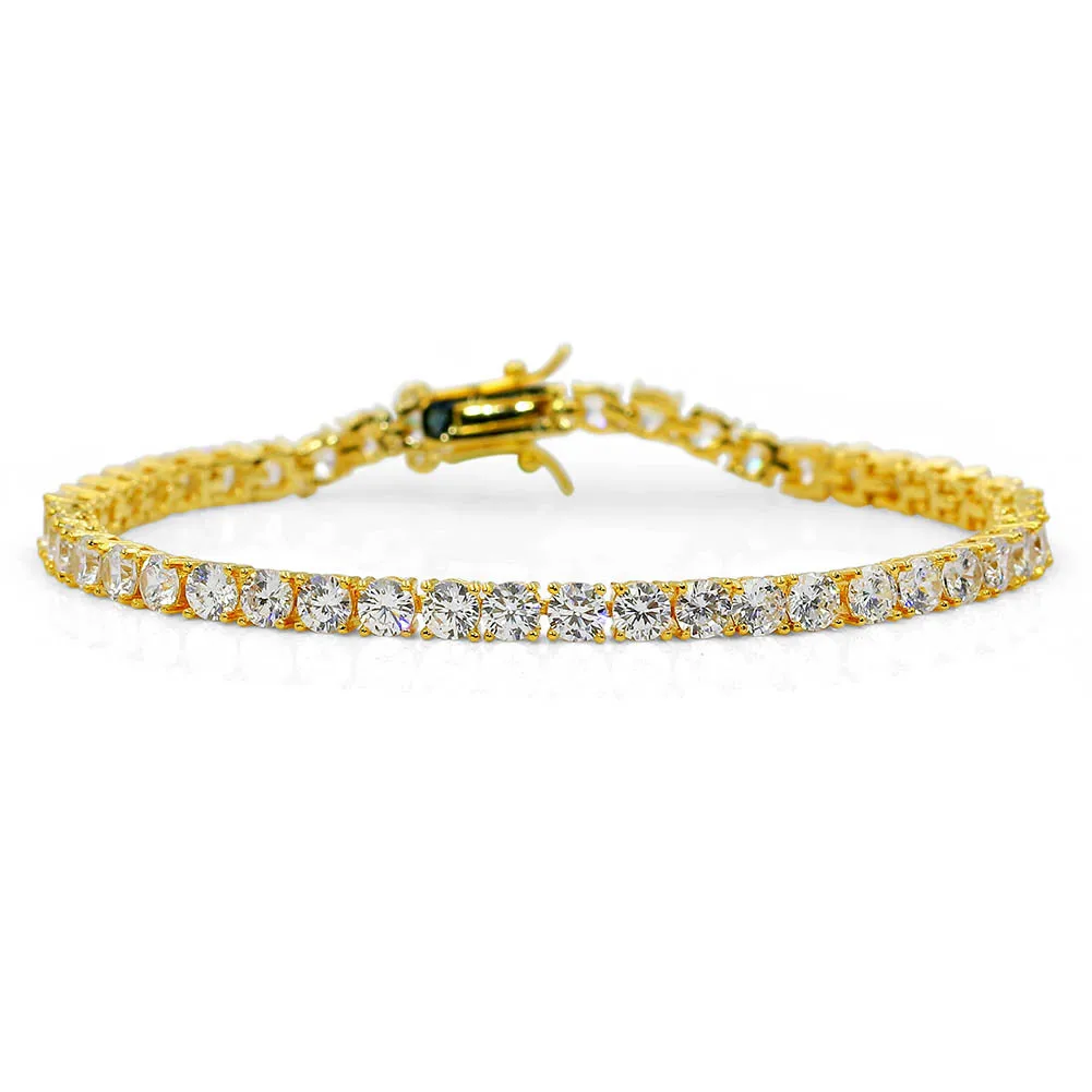 

LB1368 American and European men's Hip Hop Gold Bracelets cross-border for Amazon eBay hot Bracelets