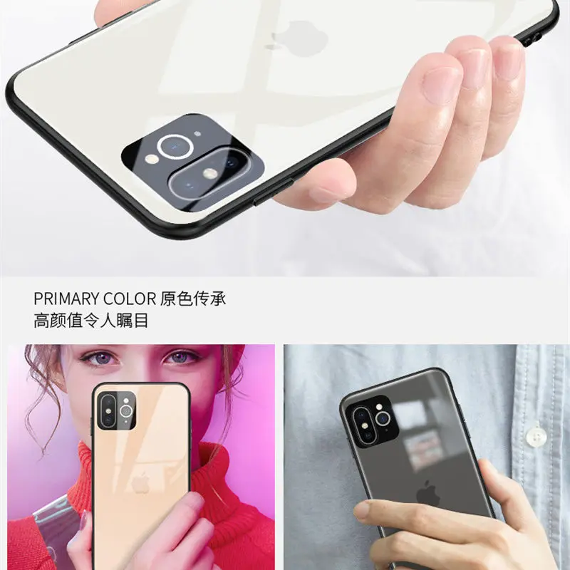 Чехол для iPhone X XR XS MAX Second изменить на iPhone XI 11 Pro MAX закаленное стекло Жесткий ПК противоударный чехол для iPhone X S MAX X XS XR 10 прозрачный чехол