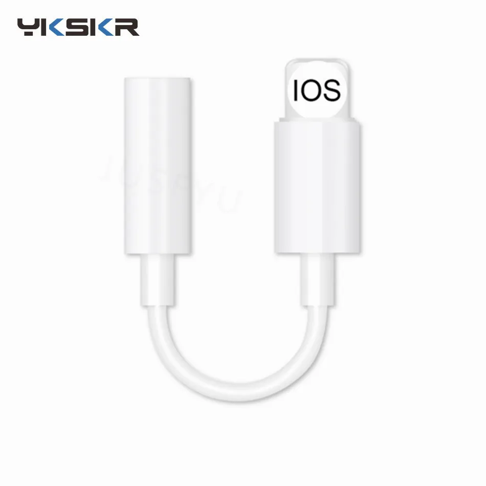 

3.5mm Assist Headphone Jack Audio Adapter for iPhone XS MAX 7 IOS12 Lighting Plug Play Audio Converter Headset Adapter USB