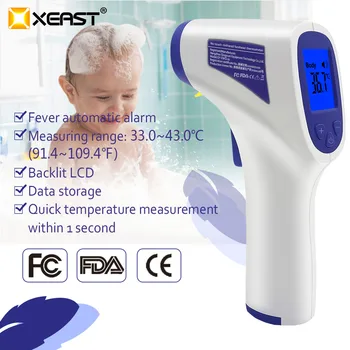 

Fast delivery of XEAST DT-8806 infant medical thermometer digital LCD screen body measurement forehead cochlea non-contact clin