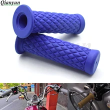 Универсальный 7/" 22 мм мотоцикл Винтаж резиновый руль для мотоцикла для MV Agusta Brutale 910R 989R 920 990 1078RR 1090 F4