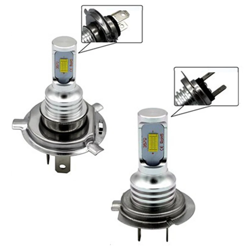 

Car 12V H7/H4 Car LED Headlight Head Fog light Bulbts High Conversion Kit 110W 6000K Low Lamp Beam Bulb Auto Accessories