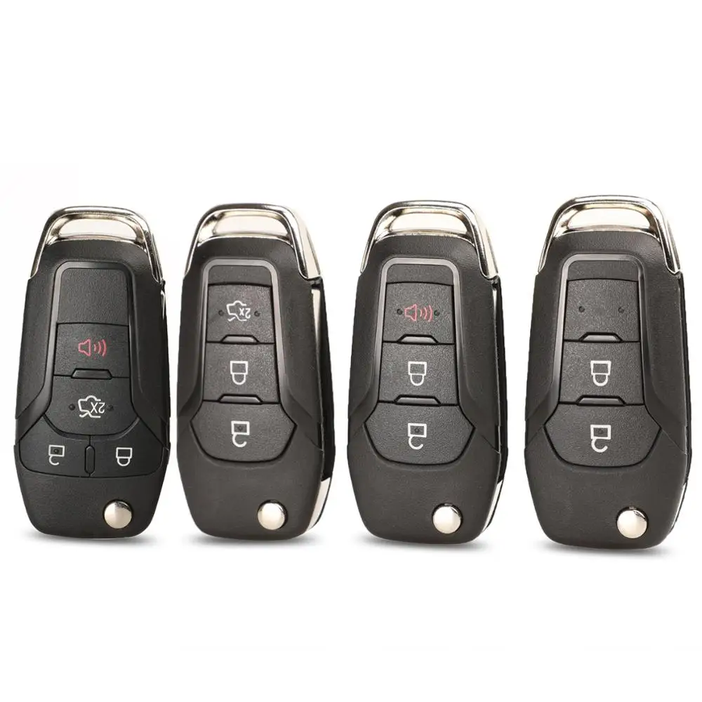 Новый Флип-пульт дистанционного ключа автомобиля чехол с HU101 bladefor Ford Fusion Edge Explorer