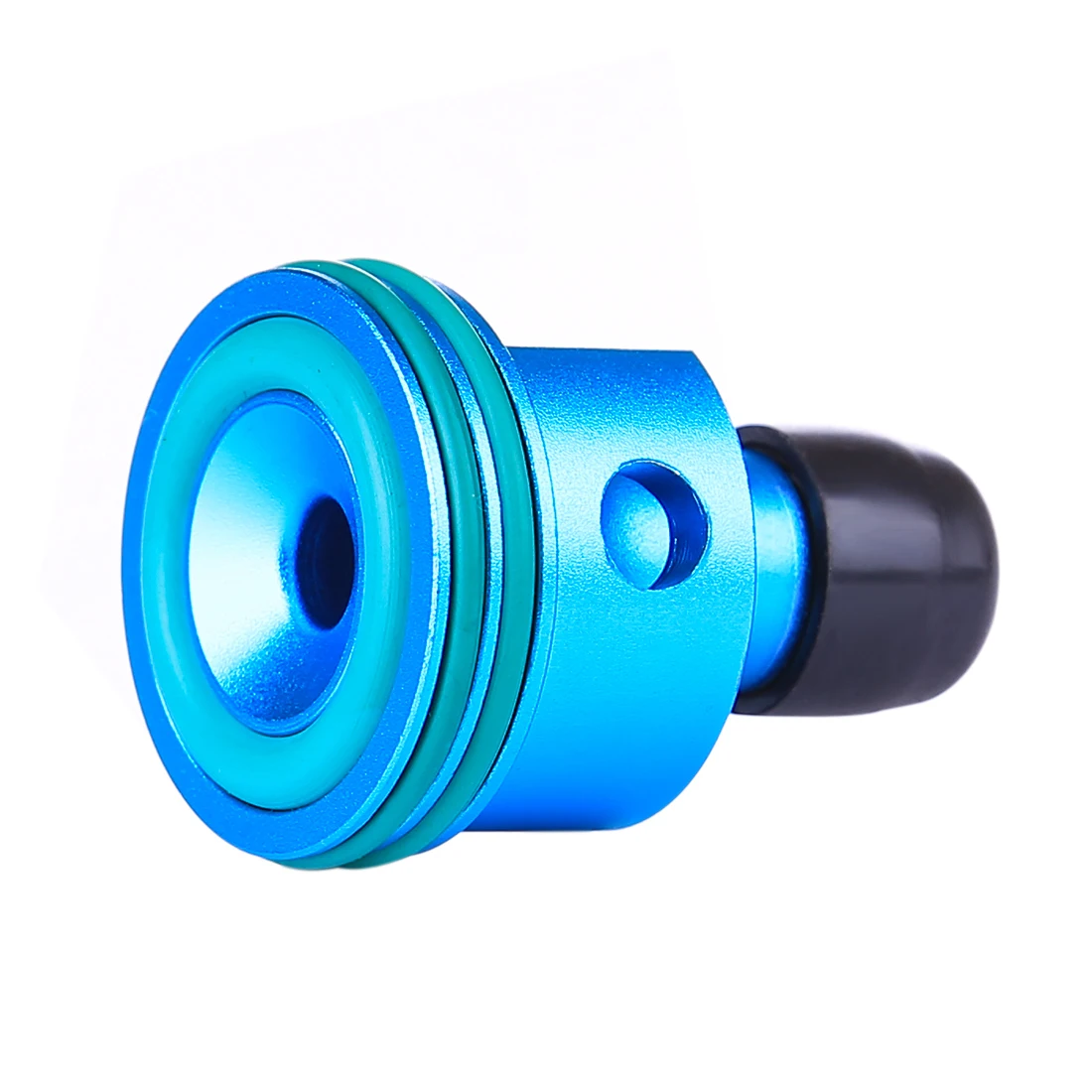 Metal Air Cylinder Head and Inner O Ring Air Seal Nozzle for Jingji SLR/RX AK47 Water Gel Beads Blaster - Blue