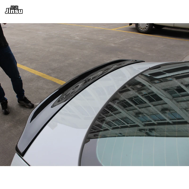 Стиль открытый спойлер из углеродного волокна для заднего багажника губа audi a5 coupe