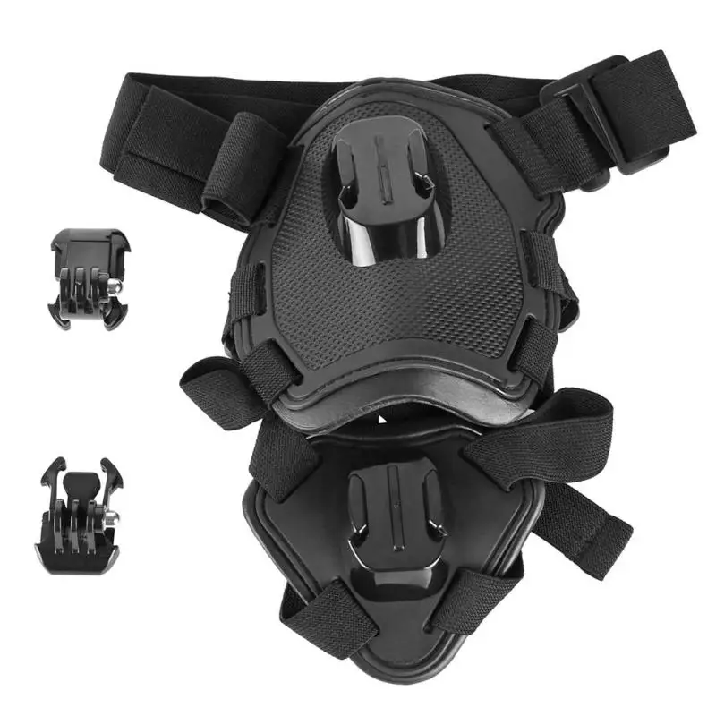 Adjustable Dog Harness Mount Action Camera Dog Belt Chest Strap Holder Action Base For GoPro Hero 7 6 5 4 Xiaoyi Sports Camera