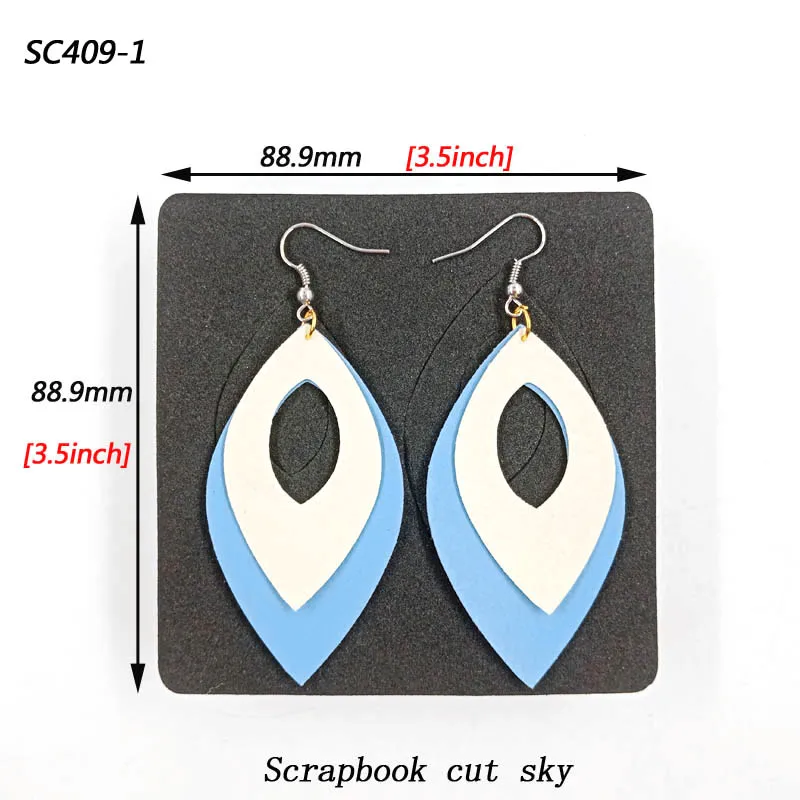 Earring-SC409 скрапбукинга срезанное небо и стальные деревянные штампы совместимы с большинством машин