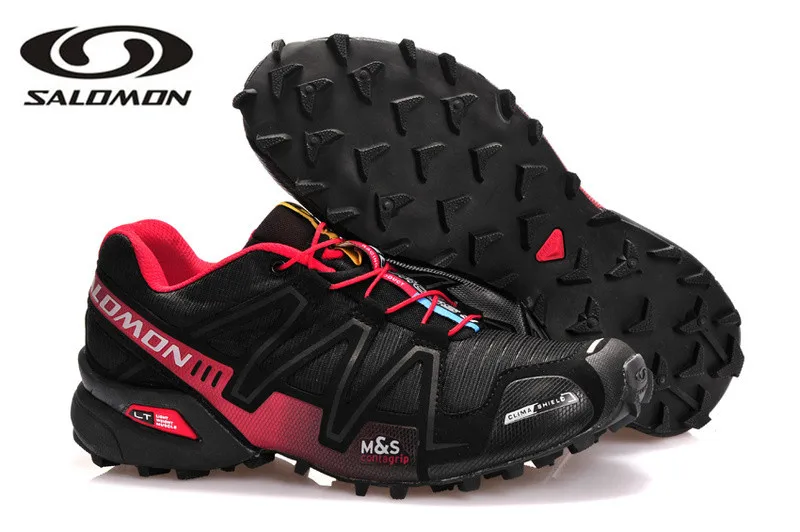 Men-Cross 3-8 Salomon speed Cross 3 уличная спортивная обувь sp4 Мужская фехтовальная обувь евро 40-45 мужская беговая Обувь для бега - Цвет: Men-Cross 3-8