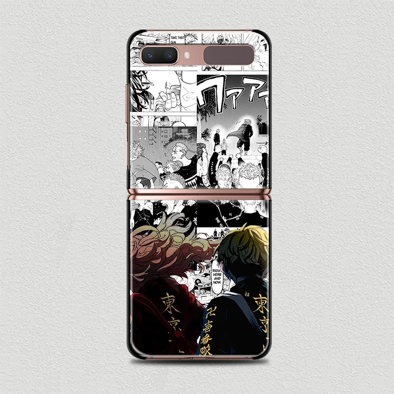 Shockproof Hard Cover Tokyo Revengers For Samsung Galaxy Z Flip 3 5G Black Mobile Hard Shell Fundas Phone Case samsung galaxy z flip 3 5g case