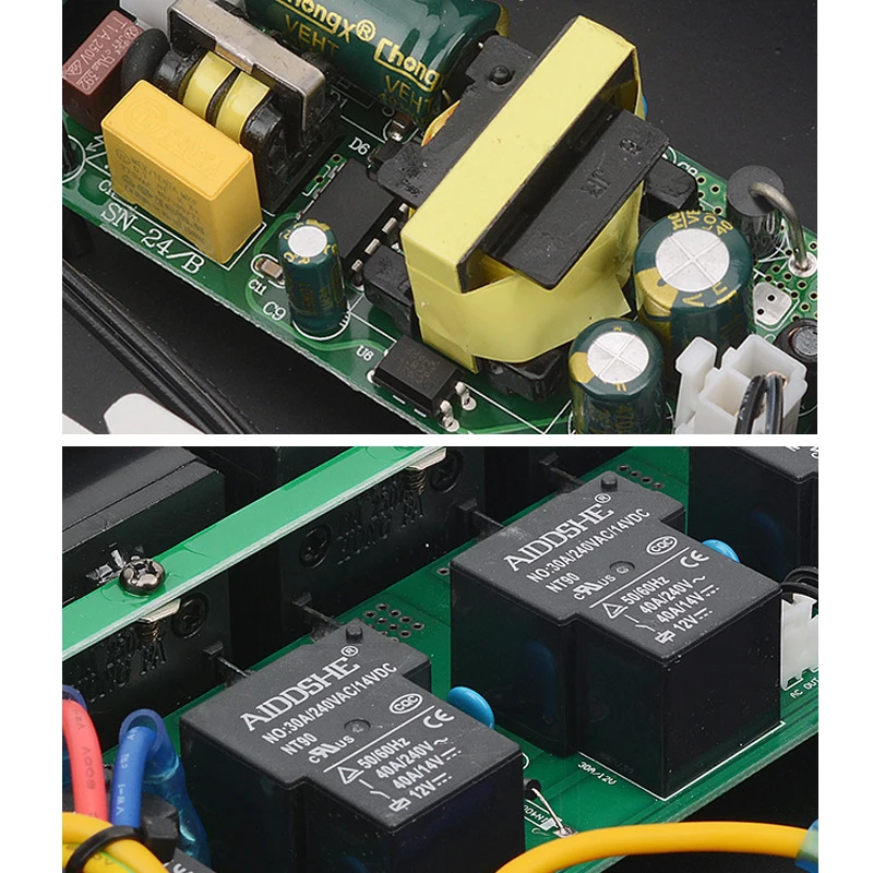 Controle de Sequência Equipamento para dj Sistema de Som Fonte de Alimentação Profissional com 10 Canais Profissional Sr10-amplificador - Image 6