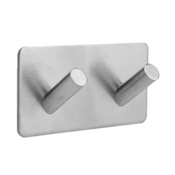 

New 1/2/4 Hooks 304 Stainless Steel Self Adhesive Hook Hat Key Rack Bathroom Kitchen Towel Hanger Wall Mount Stick On Sticky Han
