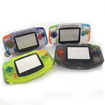 

For GBA Protective Case Shell Cover for Nintend GBA Console with Buttons Mirror Conducting Resin & Stickers Accessories Kit